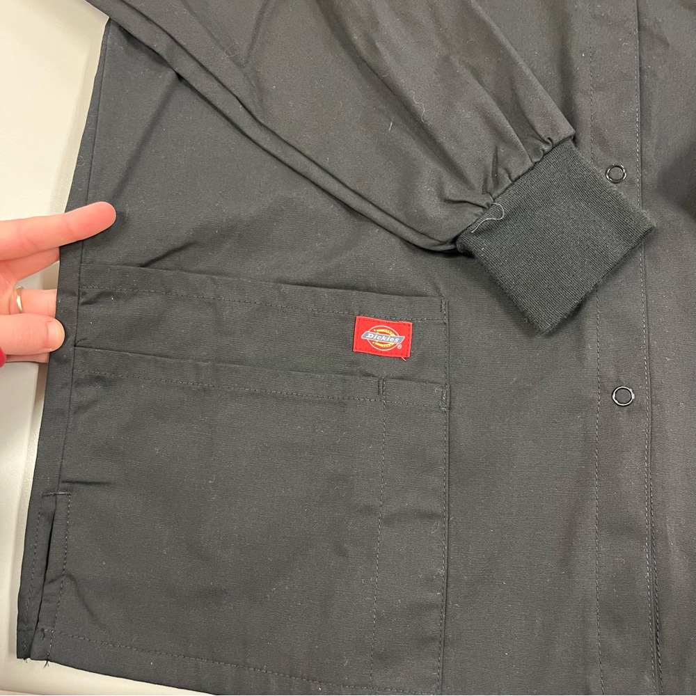 NWT Dickies Black Long Sleeve Work Jacket Size S - Picture 3 of 8